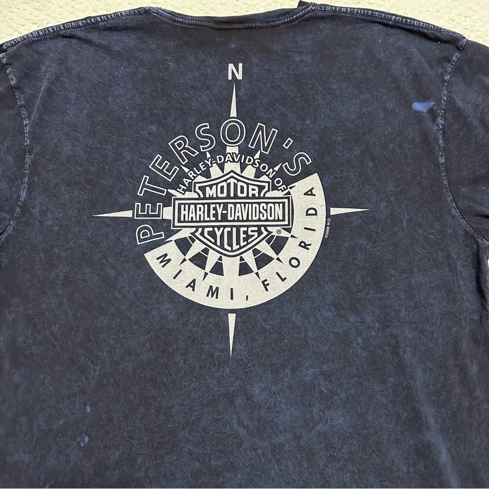 Vintage Harley-Davidson Vintage Iron Miami, FL Short Sleeve T-Shirt Men’s XL - Picture 7 of 8